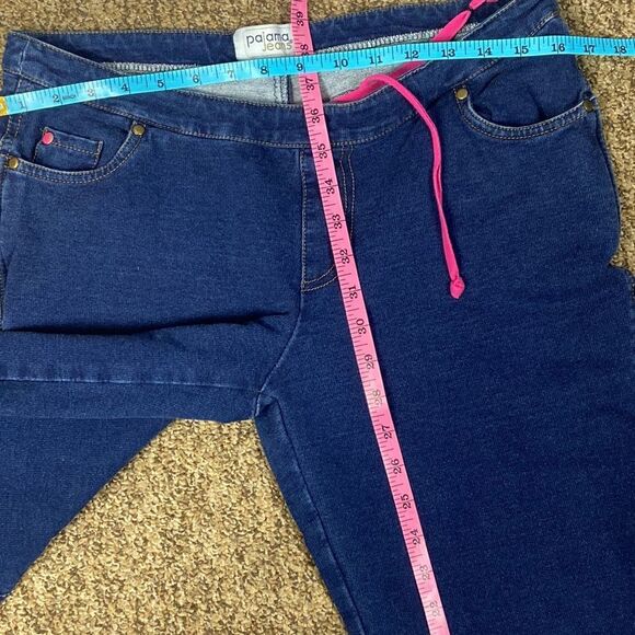 Pajama Jeans Woman Size M Stretch - Picture 10 of 16